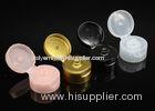 Black , White flip Cosmetic Plastic Tube cosmetic caps with 20mm diameter