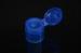 Customized Blue PE / PET bottles flip cosmetic Cap in 20/415 Neck Size