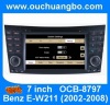 Ouchuangbo Car DVD Radio Player for Mercedes Benz E-W211(2002-2008) Stereo System GPS Navigation