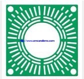 Supply FRP SMC colorful decorative tree grating 1000*1000mm