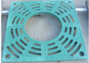 Supply colorful and corrosion resistant FRP GRP road way tree grating