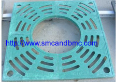 Supply colorful and corrosion resistant FRP GRP road way tree grating
