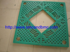 Supply decorative combination type FRP SMC composite material tree grate