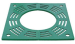 FRP material grating tree guard