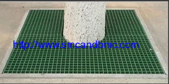 Light weight and durable FRP material grating tree guard