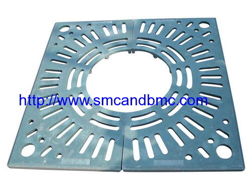 OEM offer colorful and durable SMC or BMC composite street tree protection grating