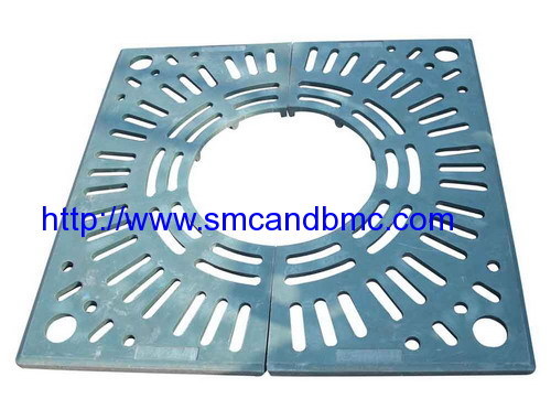 colorful and durable SMC composite street tree grating