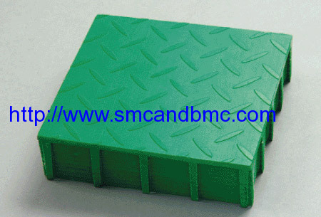 Molded FRP grating flame retardant and anti-corrosion