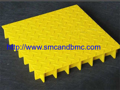 Molded FRP grating flame retardant and anti-corrosion