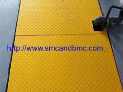 BMC or SMC composite grating cover platform board bright color and high quality