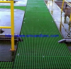 FRP grating platform light weight and high strength