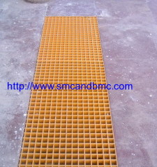 High intensity FRP composite material grille board used in car wash parking