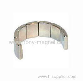 Sintered wind generator permanent magnet