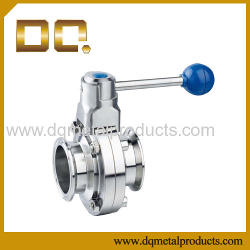 Sanitary Valve Series Clamp butterfly valve