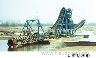 Hot-selling chain bucket type gold dredger