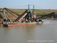 Hot-selling chain bucket type gold dredger