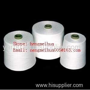 Polyester Spun Yarn Virgin 40S Raw White