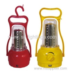 Solar lantern with solar panel