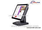 All - In - One Flat Water Proof Touch Screen POS System / Terminal , Place Saving