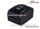 Black High Resolution Bar code Label Sticker Printer for Warehouse