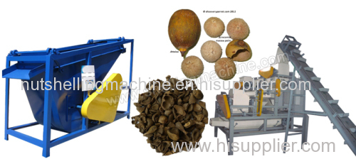 (1000kg/h)Large Unit of Nuts Shelling and Separating Machine