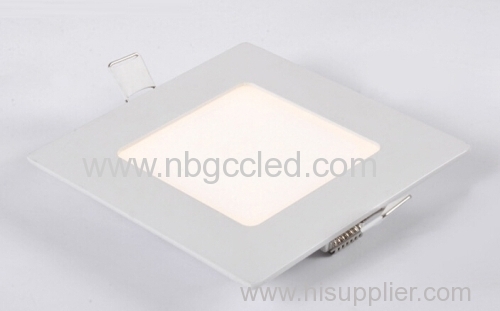 LED Square Panel Light Fixture with super white LEDs 3W