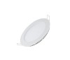 LED round Panel Light Fixture with super white LEDs 8 W