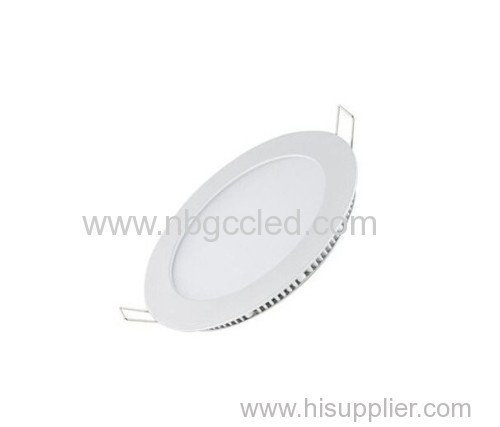 LED round Panel Light Fixture with super white LEDs 8 W