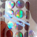 high glossy and water proof cheap custom hologram vinyl sticker