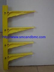 Light weight and high strength FRP SMC combination type cable bracket tray