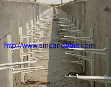 Easy installation and high strength SMC FRP combination type cable bracket