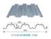 Zinc coated metal decking sheet , floor steel deck for industrial