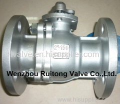 API flanged ball valve