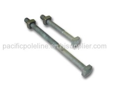 machine bolt square head bolt hot dipped galvanizing