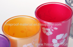 heat transfer pringting PS plastic tooth cup bouble thickness