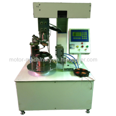 Winding machine to wind coil disk of induction cookertop with sparse winding and double layer