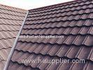 WaterProof Classical Metal Roofing Tiles , stone coated roofing sheets for house