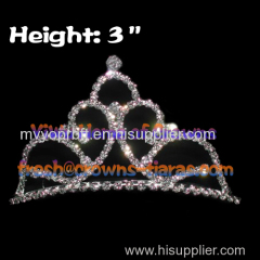 Rhinestone Crystal Tiaras .