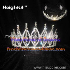 Spike Crystal Pageant Crowns