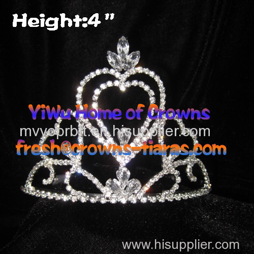 Heart Shaped Princess Tiaras and Crowns