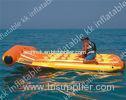0.55mm pvc tarpaulin Fly Fishing PVC Inflatable Boat / Inflatable Banana Boat