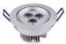 Embed CRI 80 210Lm 3W Commercial LED Downlights Angle Adjustable