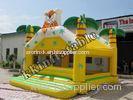 Custom Air Inflatable Bouncer Trampoline With PVC tarpaulin Double layers