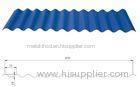 Light weight Blue insulated corrugated metal panels , PPGL / PPGI sheet