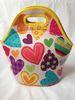 Soft Women Insulated Neoprene Lunch Bag with Ice Pack Custom , Reusable