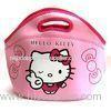 Hello Kitty Printed Reusable Insulated Lunch Bags , Kids Neoprene Cooler Bag