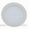 Round Ultra slim 6W led recessed ceiling panel lights cool white led under cabinet lights