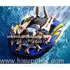 Commercial Crazy Game Inflatable Water Mat Digital Print 0.9mm Pvc