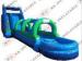 Anti Friction Commercial Inflatable pool Water Slide PVC tarpaulin For Adult
