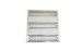 1600lm SMD2835 IP44 16w emergency led grill lights CE / RoHS Certificates